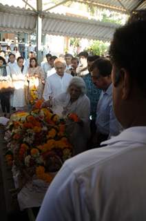 Jay Mehta at Sanjay (Bobby) Chawla's Funeral