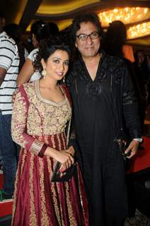 Shreya Ghosal with Talat Aziz at her 1st Ghazal Album Launch