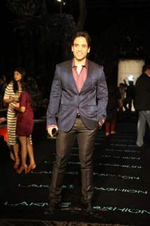 Tusshar Kapoor was seen at Lakme Fashion Week Summer Resort