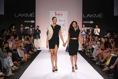Chandni Mohan with her creation