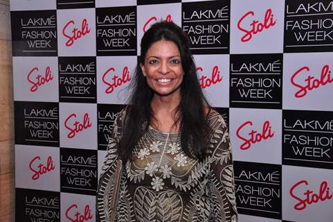 Leena Mogre was seen at Lakme Fashion Week Summer Resort 2014 Day 2