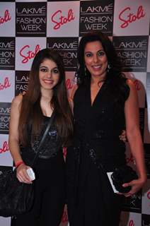 Pooja Bedi was seen at Lakme Fashion Week Summer Resort 2014 Day 2