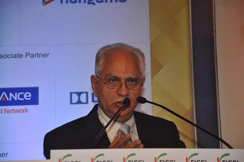 Ramesh Sippy speaks at the Inauguration of FICCI Frames