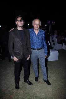 Vishesh and Mukesh Bhatt at the launch of the Bollywood themed travel app by VisitBritain