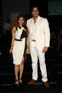 Tanisha Mukherjee and Armaan Kohli at Lakme Fashion Week Summer Resort 2014 Day 2