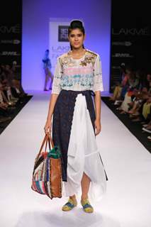 Ka Sha's creation on Lakme Fashion Week Summer Resort 2014 Day 3