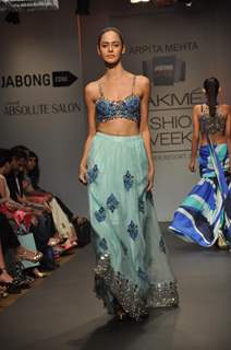 Arpita Mehta's creation at Lakme Fashion Week Summer Resort 2014