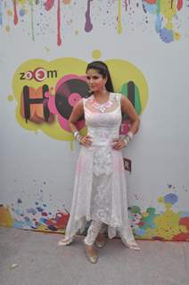 Sunny Leone performs at the Zoom Holi Party