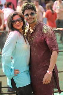 Sambhavna Sheth at the +91 Holi Reloaded, A Dance Music Holi