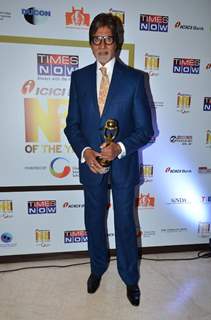 Amitabh Bachchan was at the NRI Awards 2014