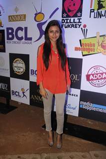 Pratyusha Bannerjee at the Box Cricket league inaugral match