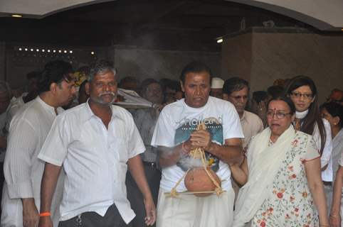 Veteran actress Nanda's funeral