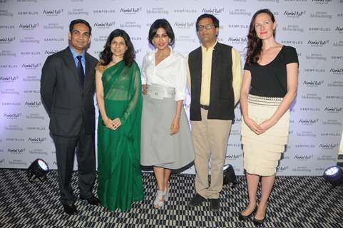 Chitrangda Singh at the announcement of Nanhi Kali