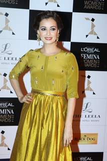Dia Mirza was seen at the L'Oreal Paris Femina Women Awards 2014