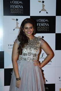 Huma Qureshi was at the L'Oreal Paris Femina Women Awards 2014