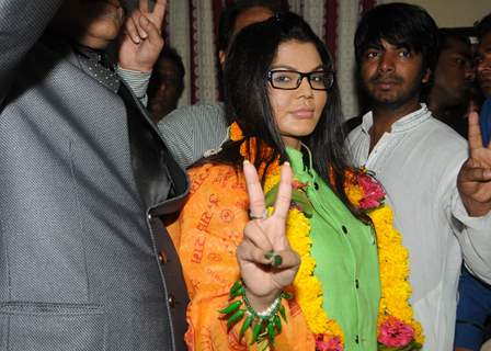 Rakhi Sawant announces her political party 'Rashtriya Aam Party'