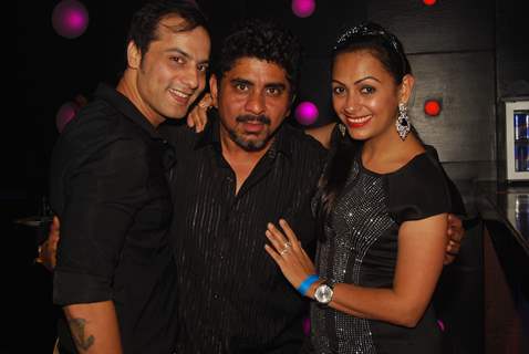 Rajan Shahi with Sailesh and Ashita Gulbani