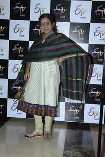 Usha Nadkarni was at ETV Marathi's Grand Gudip Padwa