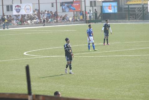 Ranbir Kapoor plays at the Celebrity Football Match