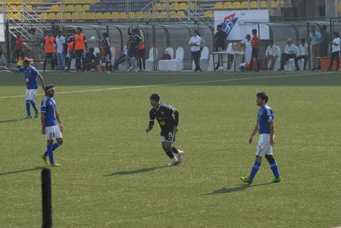 Ranbir Kapoor plays at the Celebrity Football Match