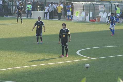 Abhishek Bachchan plays at the Celebrity Football Match