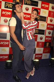 Varun and Ileana at the Press Conference to promote their upcoming film 'Main Tera Hero'