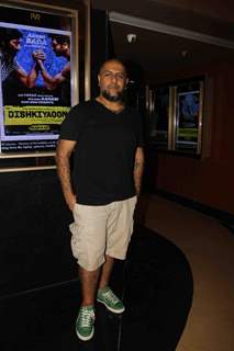 Vishal Dadlani was at the Screening of Marathi film Yellow