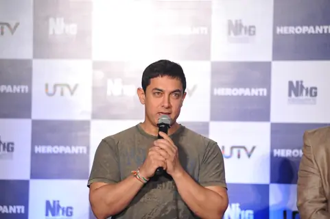 Aamir Khan addresses the Trailer launch of Heropanthi