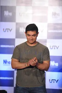 Aamir Khan at the Trailer launch of Heropanthi