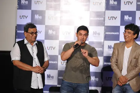 Aamir Khan addresses the Trailer launch of Heropanthi