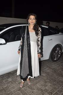 Juhi Chawla was seen at the Screening of Main Tera Hero