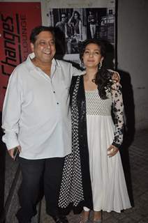 David Dhawan with Juhi Chawla at the Screening of Main Tera Hero