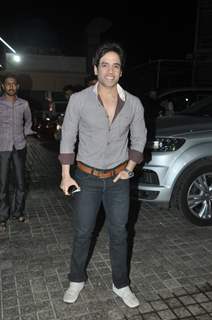 Tusshar Kapoor was seen at the Screening of Main Tera Hero