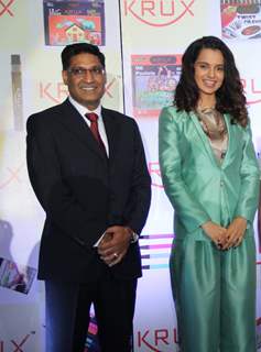 Kangana Ranaut at the launch of Krux Stationery