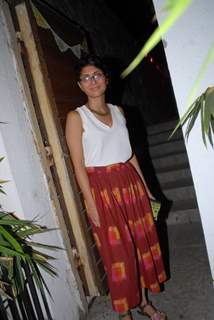 Kiran Rao was seen at Avantika Malik's Baby Shower