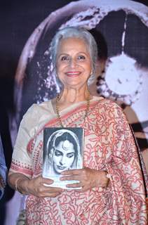 Waheeda Rehman at the Book Launch