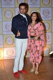 Rohit Roy with wife Manasi Joshi at the Launch of 'The Golden Era in India'