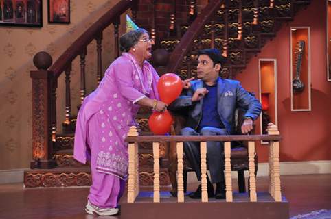 Dadi with Kapil Sharma on Comedy Nights With Kapil