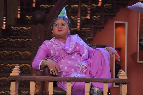 Dadi in the confession box on Comedy Nights With Kapil