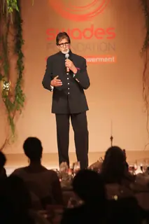 Amitabh Bachchan was at the Swades Foundation Fundraiser