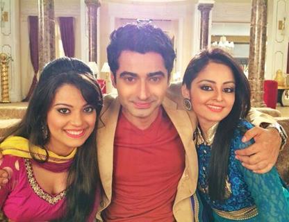 Harshad Arora with Gunjan Vijaya and Nidhi Jha