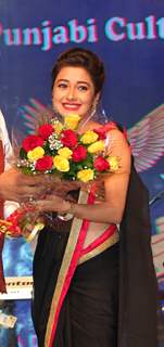 Tina Dutta felicitated at Baisakhi Di Raat