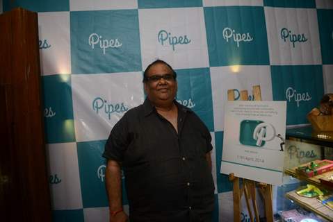 Satish Kaushik was seen at the Launch party of a new mobile news-tracker application Pipes