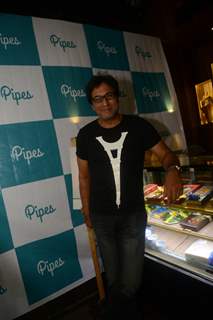 Talat Aziz was seen at the Launch party of a new mobile news-tracker application Pipes