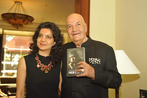 Prem Chopra with his daughter at the Book launch of 'Prem Naam Hai Mera'