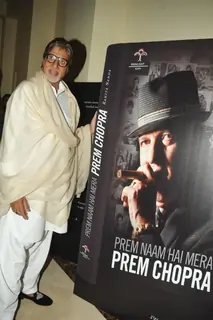 Amitabh Bachchan was seen at the Book launch of 'Prem Naam Hai Mera'