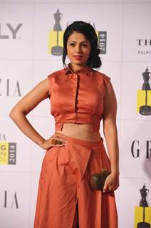 Anjana Sukhani was at the Grazia Young Fashion Awards 2014