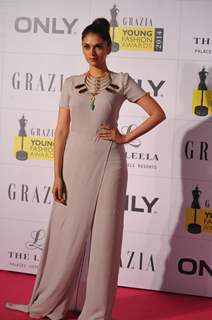 Aditi Rao Hydari was at the Grazia Young Fashion Awards 2014