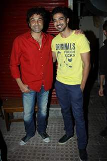 Bobby Deol and Saqib Saleem at the Launch of Ek Haseena Thi