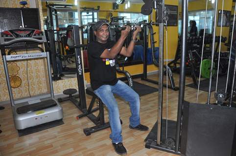 Sunil Pal was at the Fit Zone Gym launch